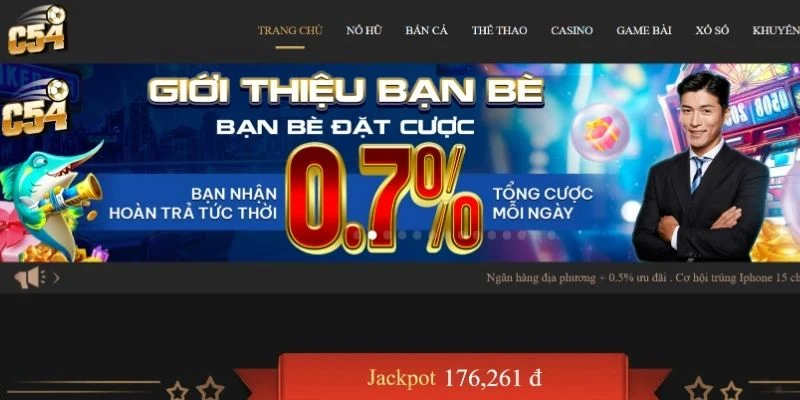 Hướng dẫn đăng nhập C54 chi tiết 
